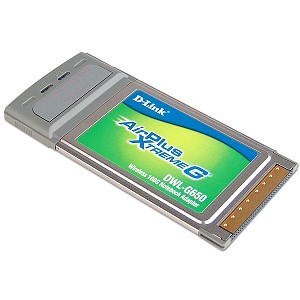 D-Link AirPlus XtremeG 802.11g Cardbus PC Card